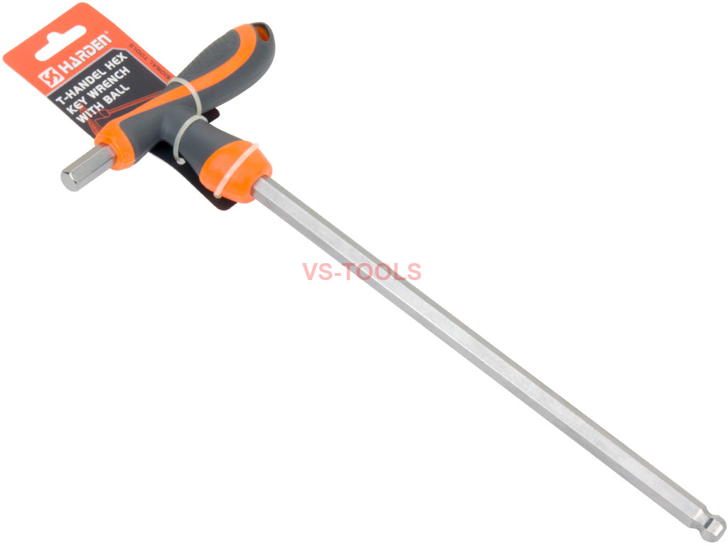 8mm THandle Hexagon Torque 6Point Hex Key CRV TPR Screwdriver